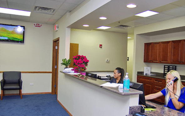 front office at Twenty First Century Pediatrics